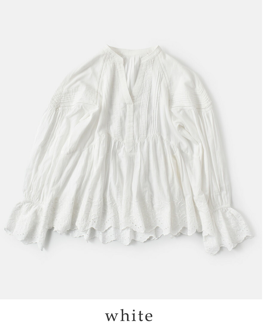 NE QUITTEZ PAS!（ヌキテパ） ne Quittez pas コットンボイル ホワイト