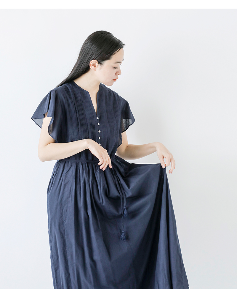 Pas de Calais NYMPH ワンピース ネイビー Pas de Calais NYMPH ワンピース ネイビー