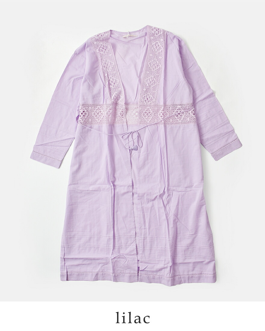 ne Quittez pas 刺繍 ロング ガウン 中古・古着通販】ne quittez pas (ヌキテパ) Cotton Herbarium