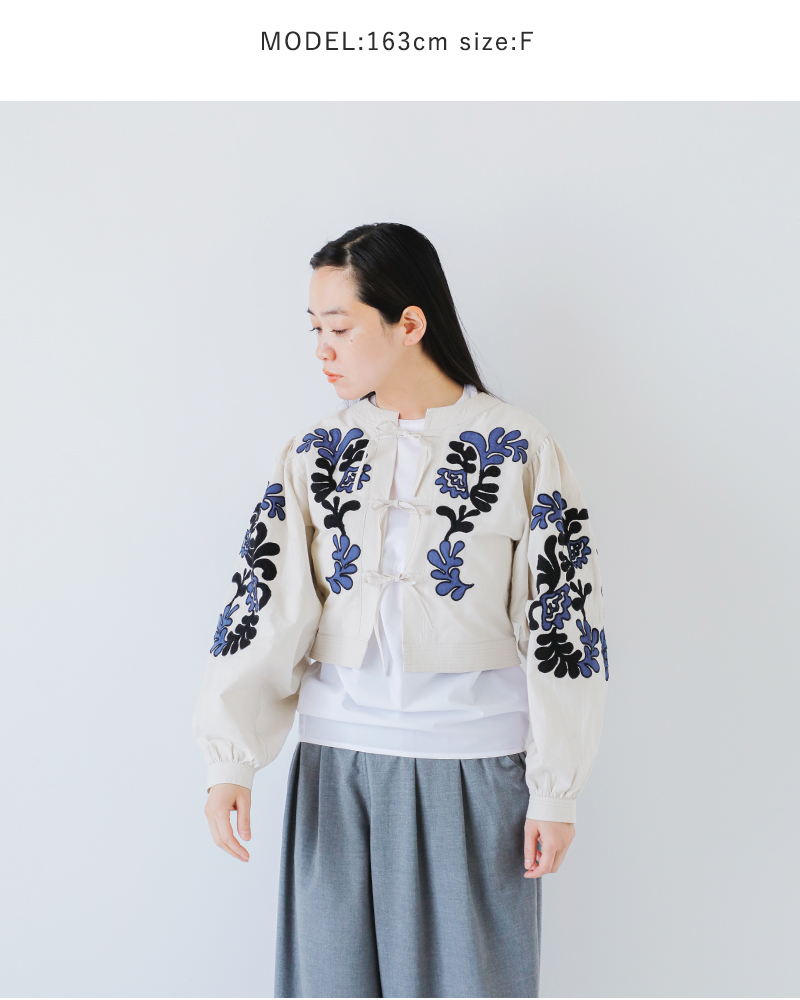 Sara Mallika サラマリカ　刺繍　エンブロイダリー　チュニックブラウス Sara Mallika サラマリカ 刺繍 エンブロイダリー チュニックブラウス