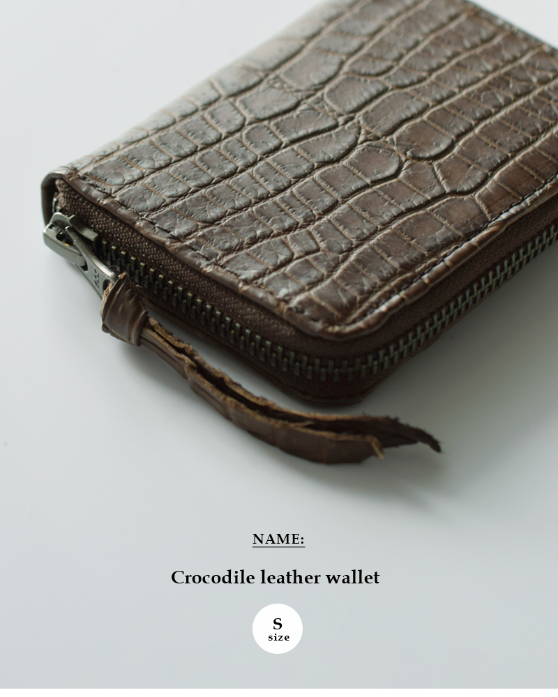 CHRISTIAN PEAU（クリスチャンポー） クロコダイルレザー ウォレット S