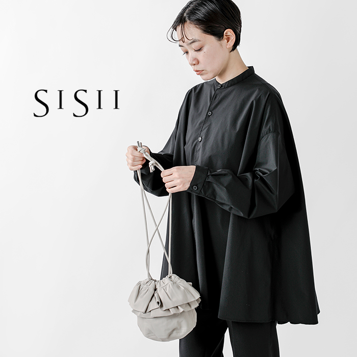 sisii Sisii シシ レザー 巾着 バド バック Bud bag 100-033