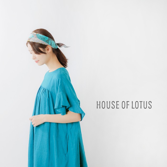 HOUSE OF LOTUS ハウス オブ ロータス ウォッシュリネンワンピース