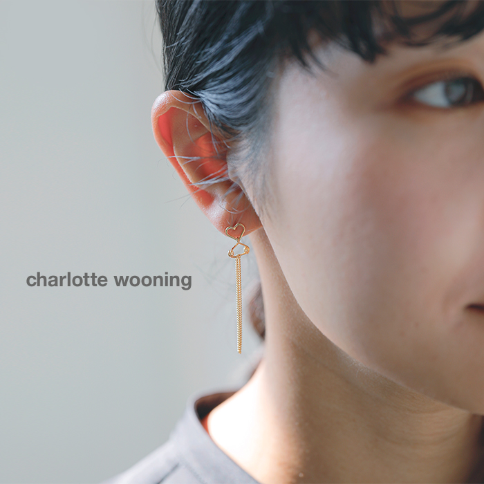Charlotte Wooning シャーロット ウーニング ゴールド ピアス 