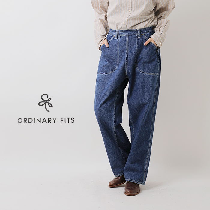 Ordinary fits（オーディナリーフィッツ） ナチュラルスラブ デニム