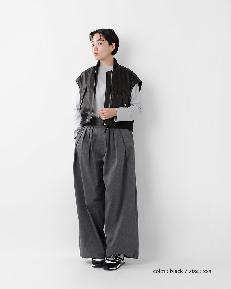 sisii レザーベスト ウエストポーチ付き 【公式通販】