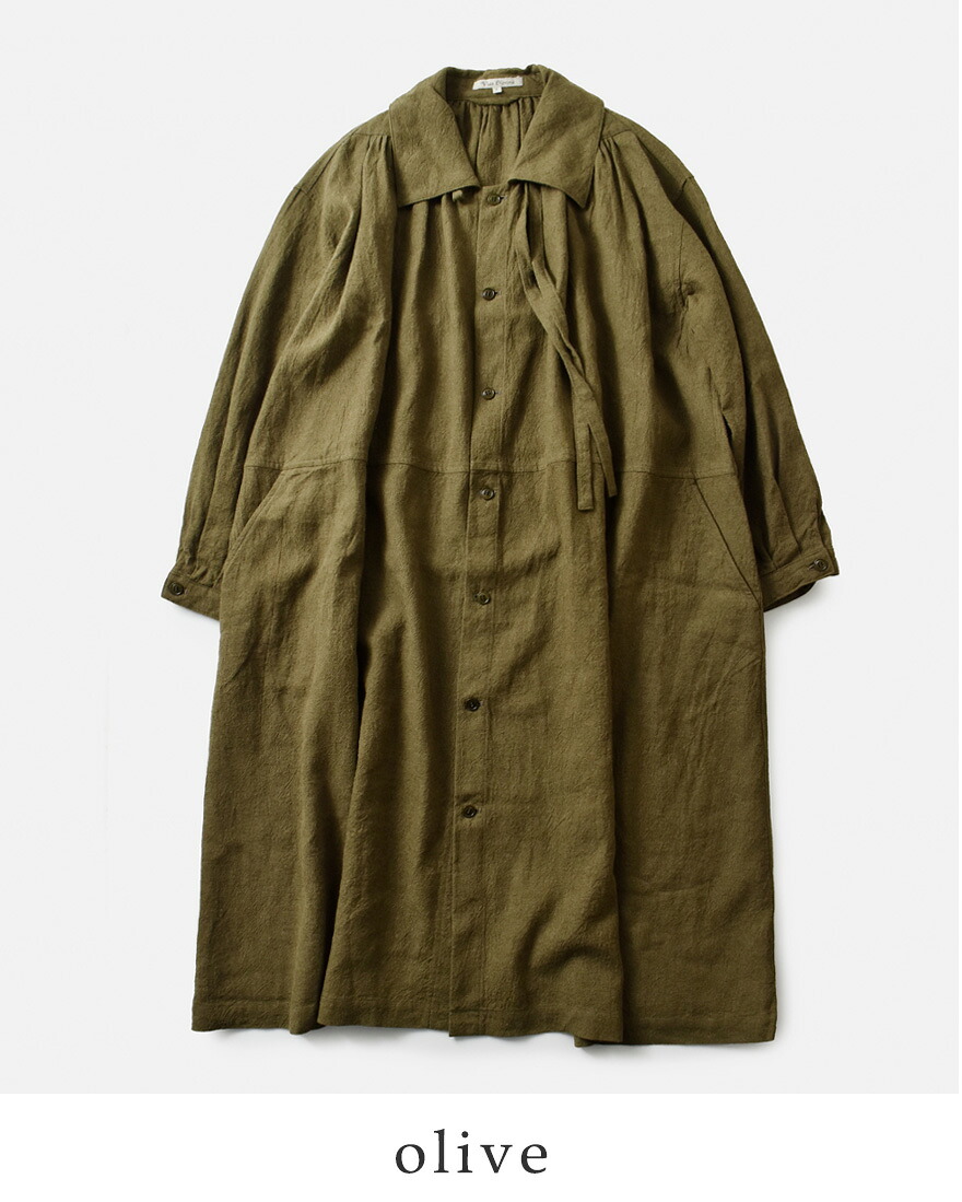 Vlas Blomme（ヴラスブラム） ウォッシュドリネン ラミー ウール