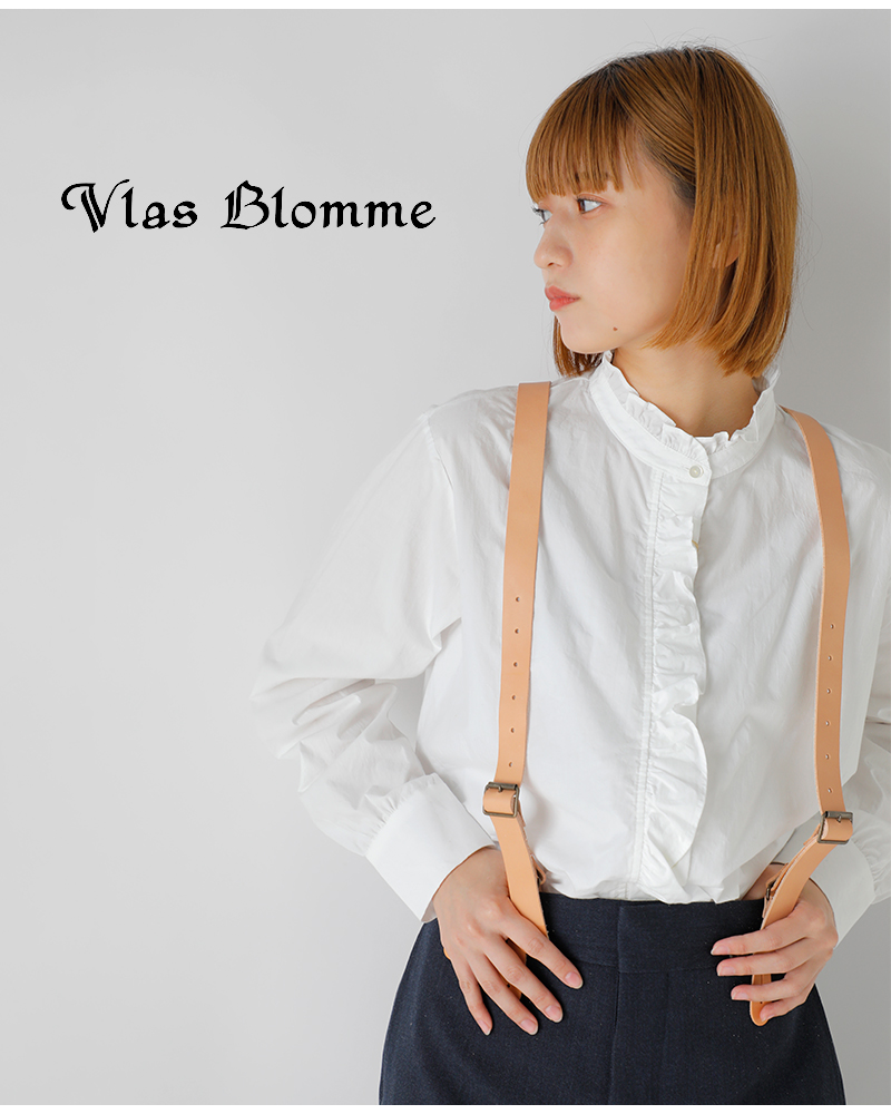 Vlas Blomme(ヴラスブラム・ブラスブラム)レザーサスペンダー13610084