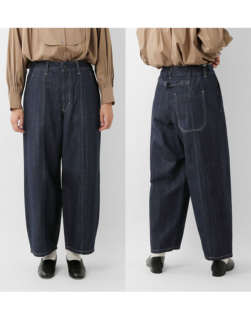 D.M.G. ドミンゴ 10oz ムラ糸 デニム アーモンド パンツ 14-0250c