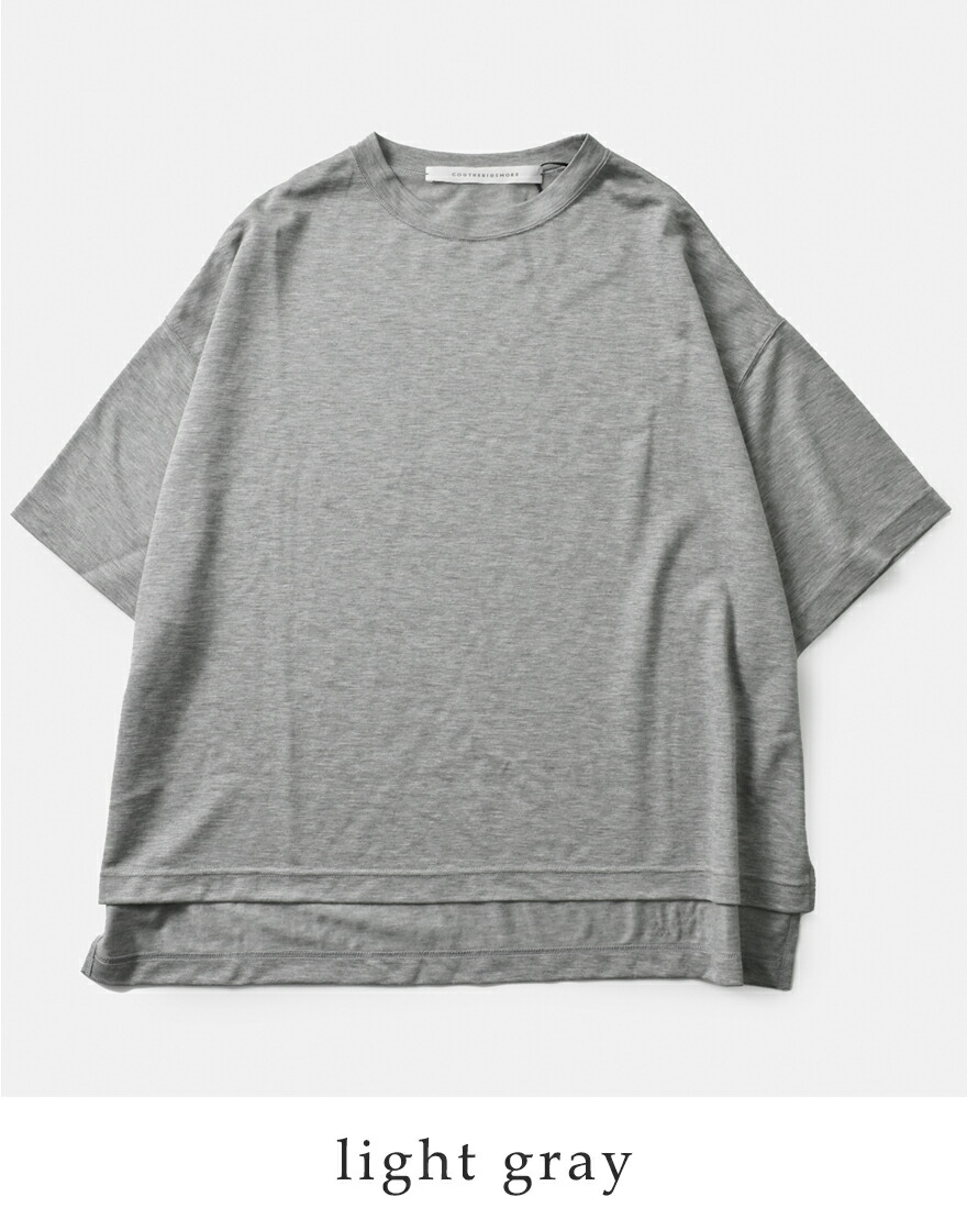 COOTIESIDE SMOKE ダークグレー オーバーサイズTシャツ COOTIE PRODUCTIONS/Dry Tech Jersey Oversized S/S Tee（Gray
