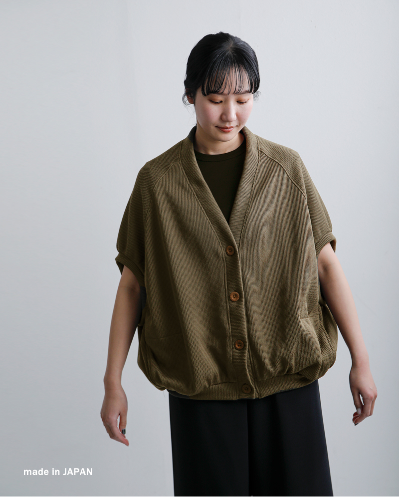 COGTHEBIGSMOKE（コグ ザ ビッグスモーク） パフスリーブ カーディガン