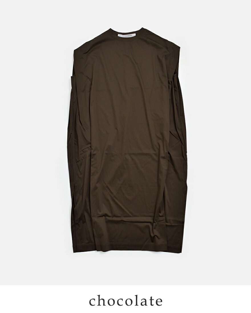 コグザビッグスモーク COGTHEBIGSMOKE ハイゲージコットン サイドスリット ドレス JOHANNA DRESS 14401-114-1012-1 レディース 春夏 2026ss新作の画像