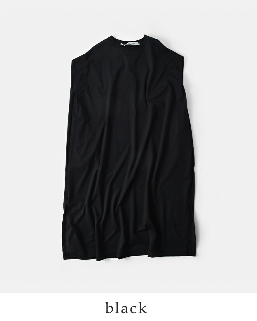 コグザビッグスモーク COGTHEBIGSMOKE ハイゲージコットン サイドスリット ドレス JOHANNA DRESS 14401-114-1012-1 レディース 春夏 2026ss新作の画像