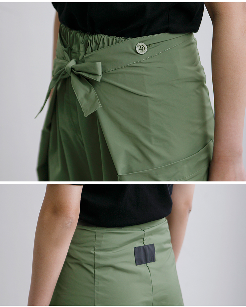 COGTHEBIGSMOKE(コグザビッグスモーク)ハイカウントPLストレッチラップトラウザーパンツKARAWRAPTROUSERS14602-250-1114-1