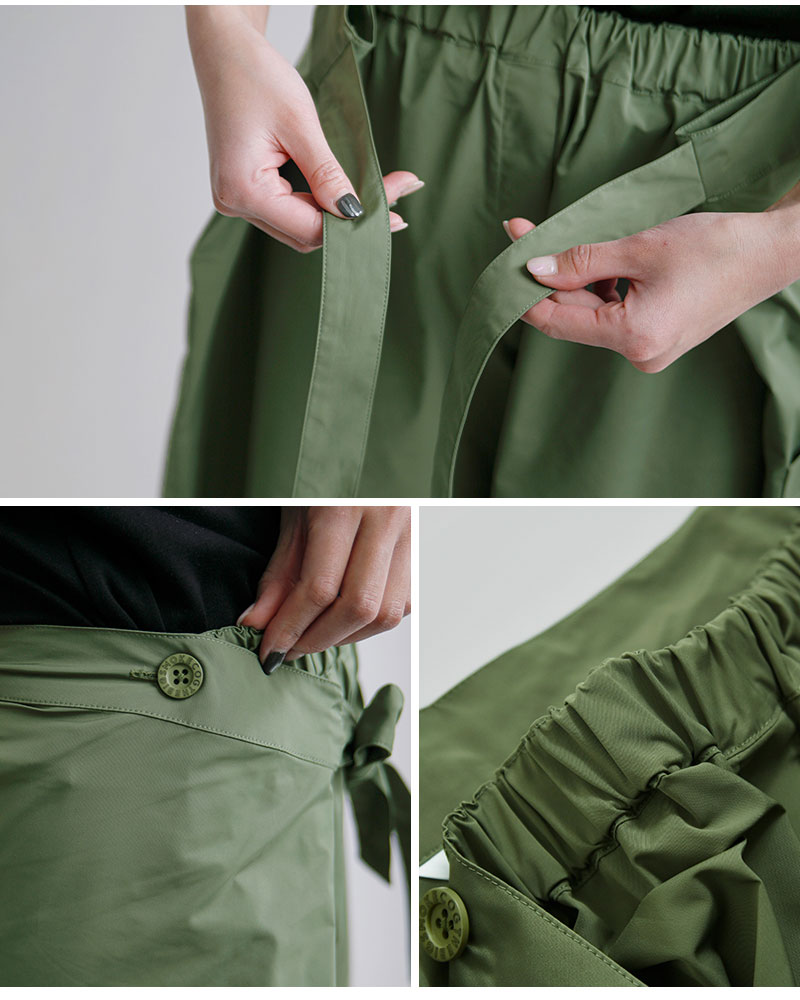 COGTHEBIGSMOKE(コグザビッグスモーク)ハイカウントPLストレッチラップトラウザーパンツKARAWRAPTROUSERS14602-250-1114-1