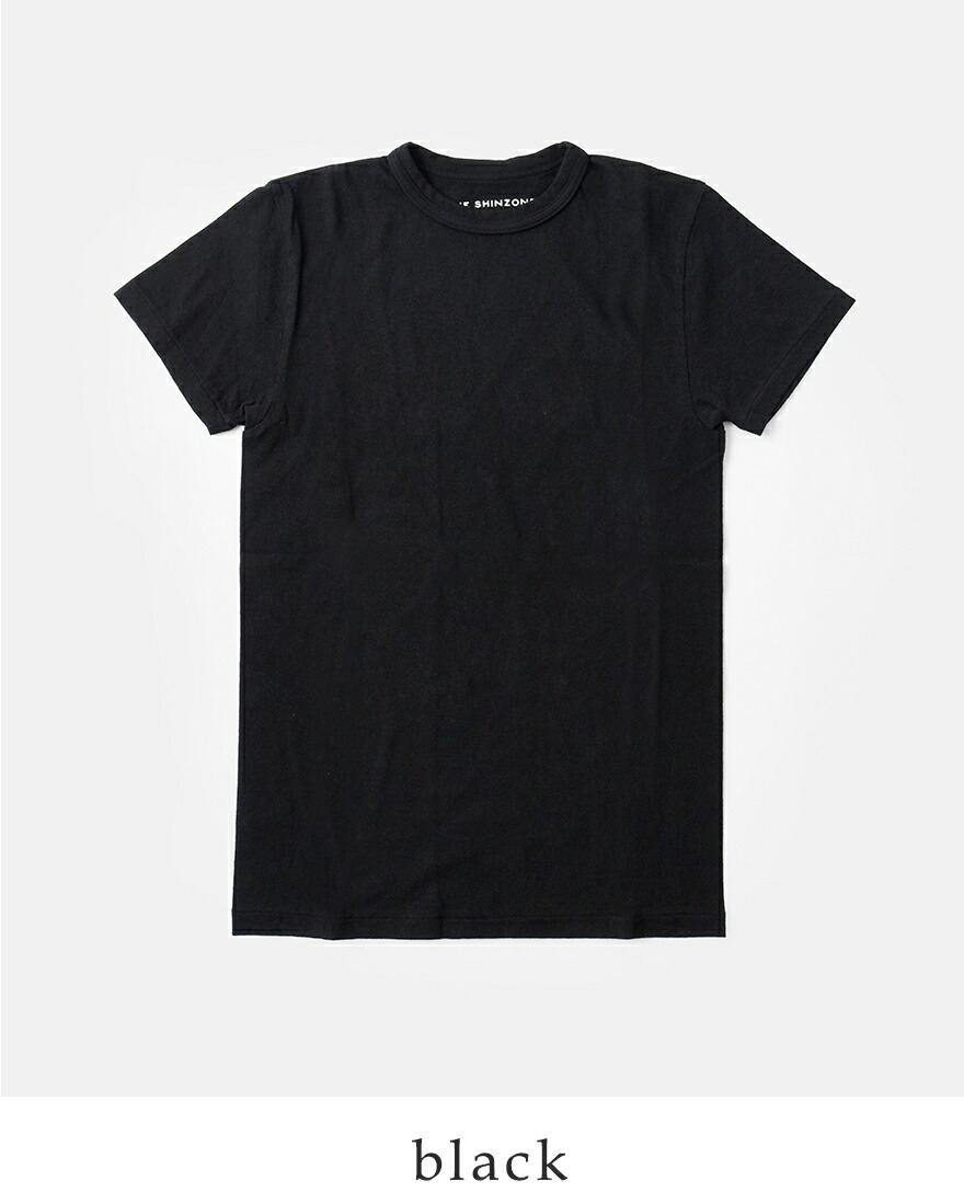 Shinzone シンゾーン コットン クルーネック Tシャツ CREW NECK T