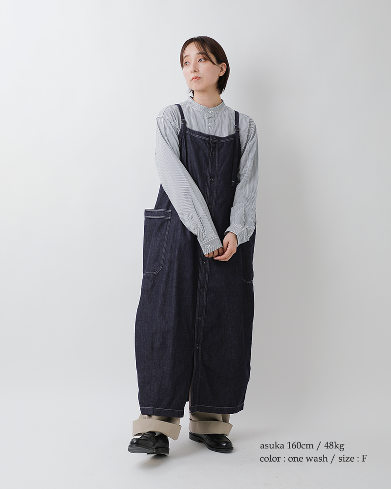 D.M.G. セール【30%OFF】ドミンゴ 6.5ozデニム ワークサロペット