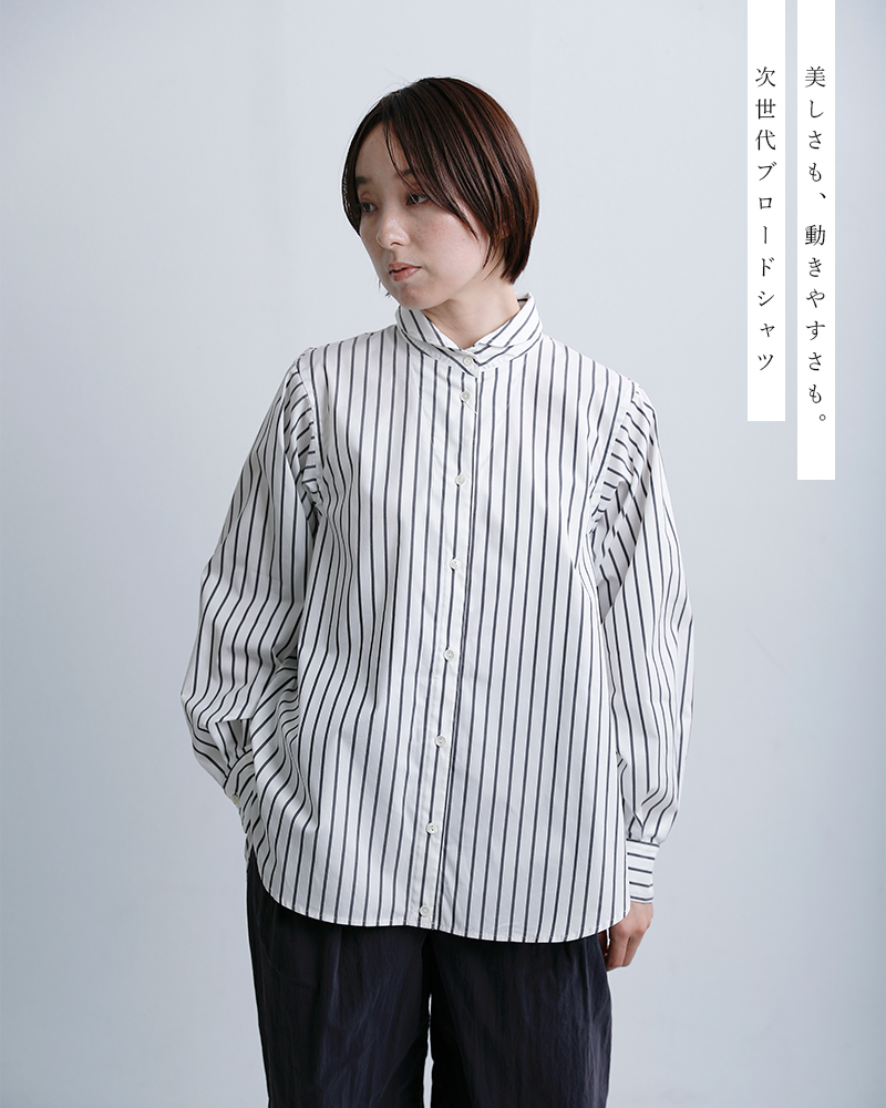 レリル lelill ピマソロ トラスタック バックオープン シャツ 17611211