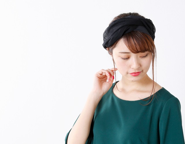 ENVELOPPE(アンヴロップ) 二重リボンヘアバンド en81hb006