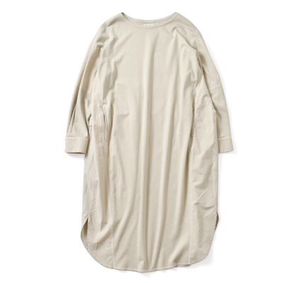 FACTORY(ファクトリー) ペルーコットンドッキングシャツワンピース b-19-18000