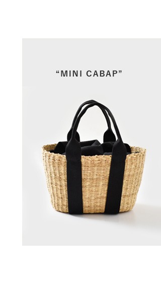 MUUN(ムーニュ)<br>2wayエレファントグラスミニカゴバッグ“MINI CABAP” mini-cabap
