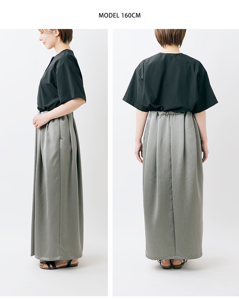未使用タグ付✨ミズイロインド シワ加工 ロングスカート フレア ペチコート付 楽天市場】【SALE！20%OFF】ミズイロインド mizuiro ind