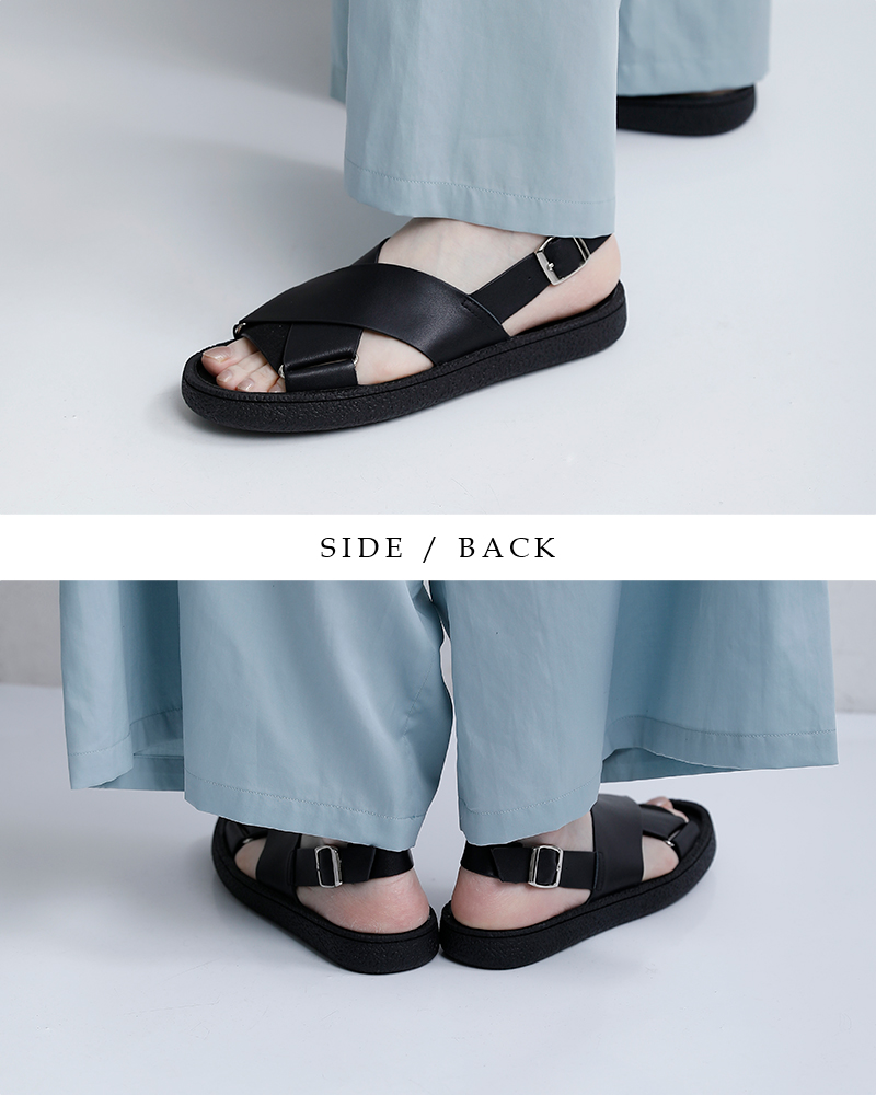 MOHI（モヒ） セール【30%OFF】モヒ カウレザー クロス ストラップ