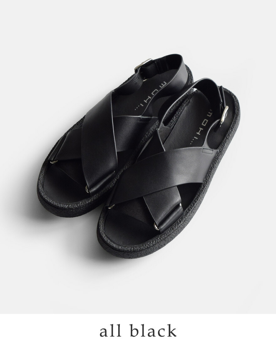 MOHI（モヒ） セール【30%OFF】モヒ カウレザー クロス ストラップ