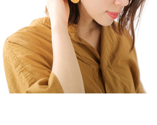 MERAKI(メラキ)<br>真鍮ピアス“Miya Earring Brass” 
