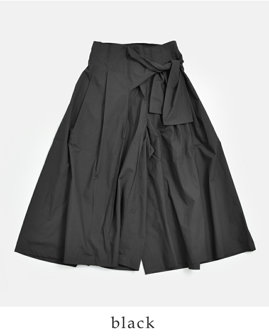 Si-Si-Si（スースースー） コットンタイプライター ラップ キュロット