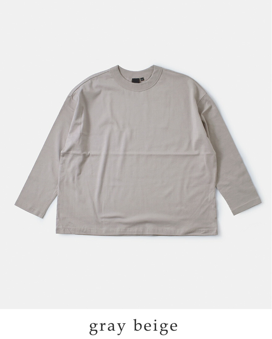 ホシイトデアウ HOSHII TO DEAU×トラバイユマニュアル TRAVAIL MANUEL aranciato別注 コットン クルーネック ロングスリーブ Tシャツ 【クーポン対象】 TRAVAIL MANUEL ホシイトデアウ HOSHII TO DEAU×トラバイユ
