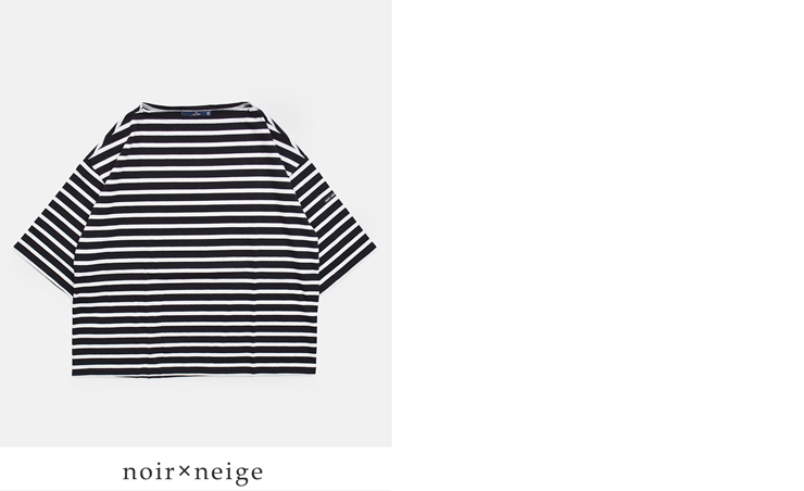 SAINT JAMES(セントジェームス)薄手コットン ボートネック ピリアック ルーズ ドロップ Tシャツ 20jc-8733-legr