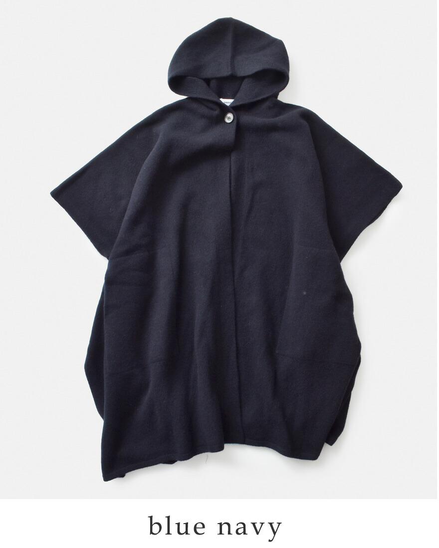 美品　ドゥロワー　ケーブルニットポンチョ　カシミヤ混ウール　ブラック カシミヤニット ダブルジップ ポンチョ 通販 - ディノス