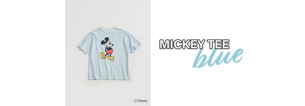 ミッキー Tシャツ “MICKEY TEE” 23amscu05