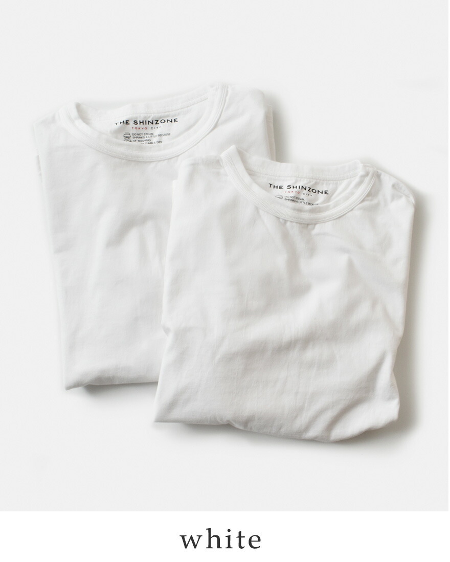 Shinzone（シンゾーン） コットン パック ロングスリーブ Tシャツ PACK