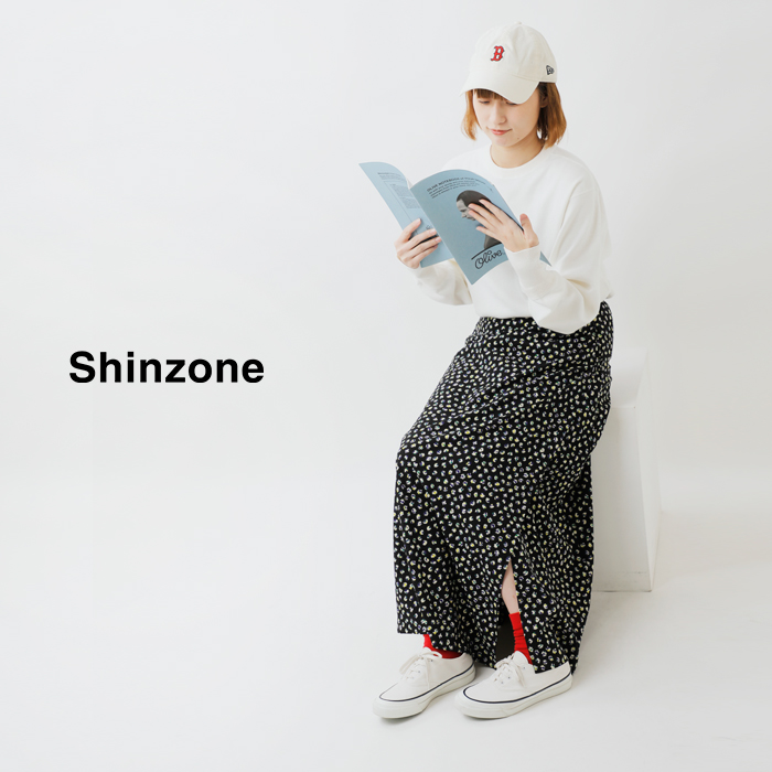 Shinzone 【30%OFF】シンゾーン スパークル プリント ラップ風