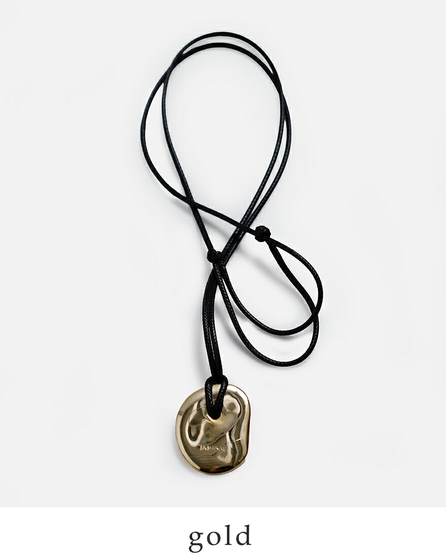 JAMIRAY（ジャミレイ） ビーン コード ネックレス BEAN CORD NECKLACE