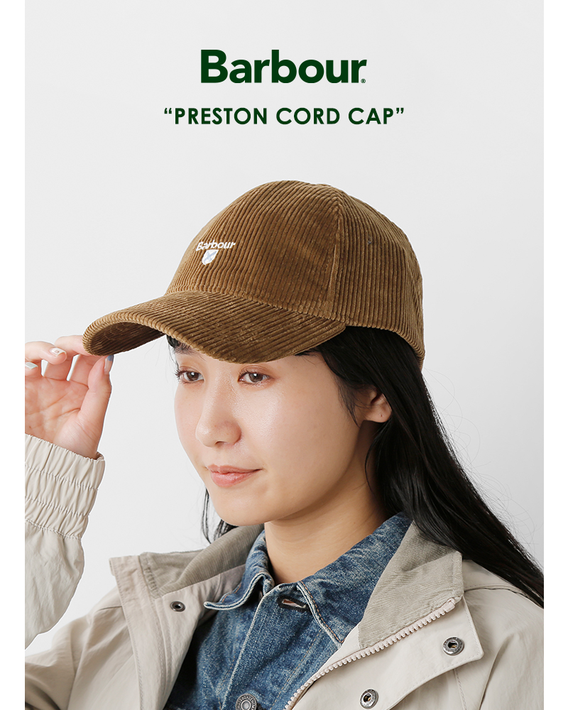 Barbour（バブアー） プレストン コード キャップ PRESTON CORD CAP