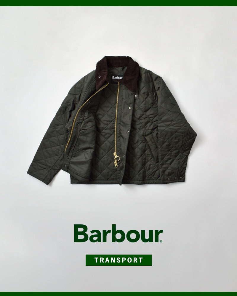 Barbour(バブアー)トランスポートキルティングジャケット“OSTRANSPORTQUILTEDJACKET”252mqu1796