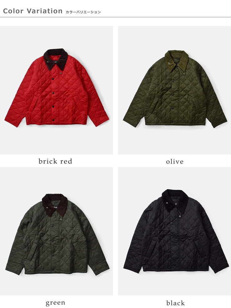 Barbour(バブアー)トランスポートキルティングジャケット“OSTRANSPORTQUILTEDJACKET”252mqu1796