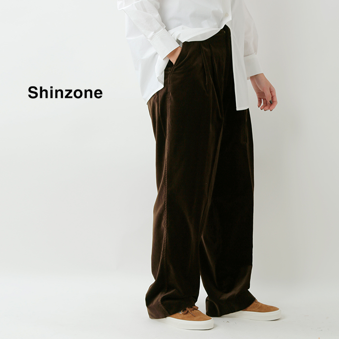 Shinzone（シンゾーン） オーガニックコットン ベルベット トムボーイ