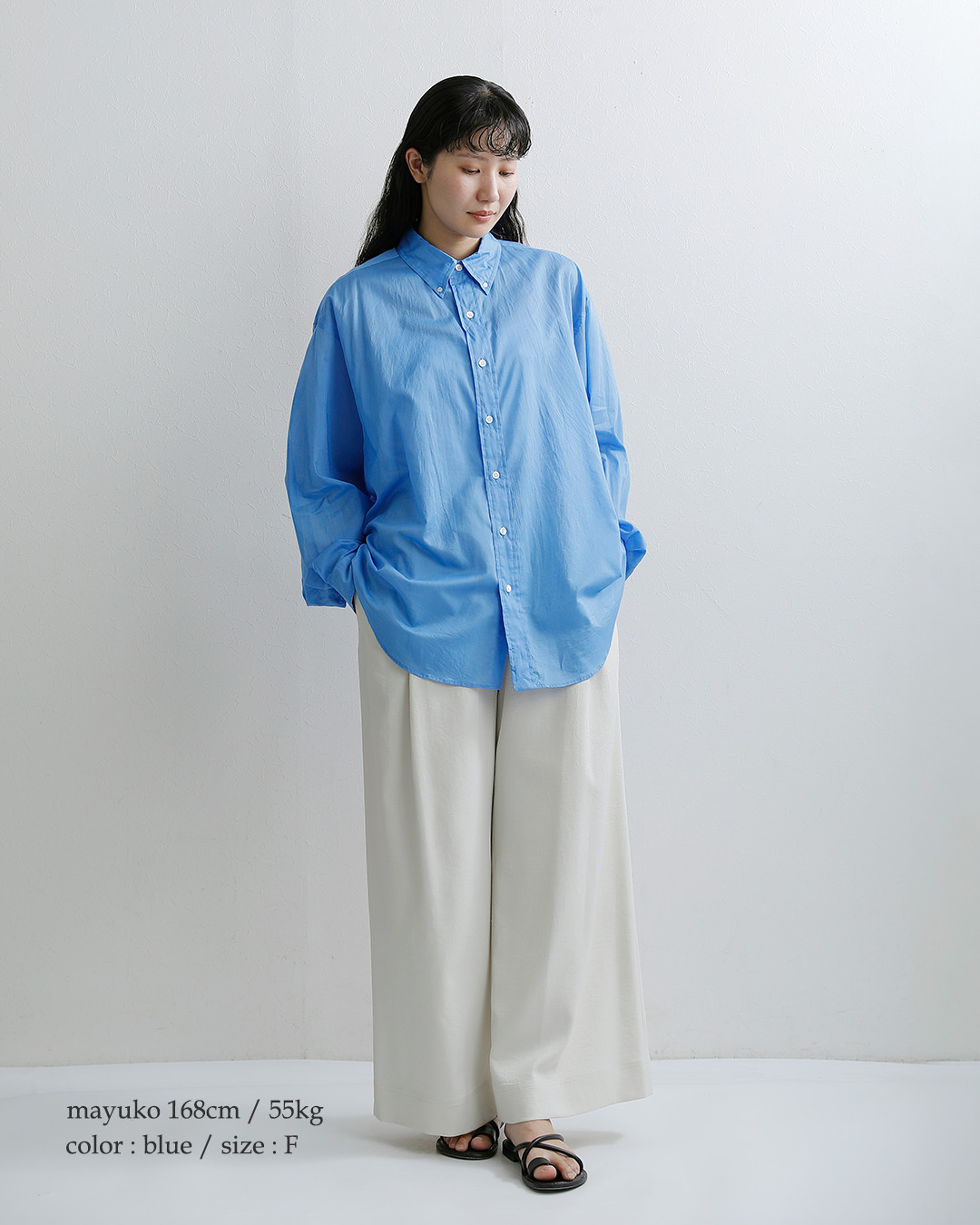 Shinzone（シンゾーン） シアー ダディ シャツ SHEER DADDY SHIRT