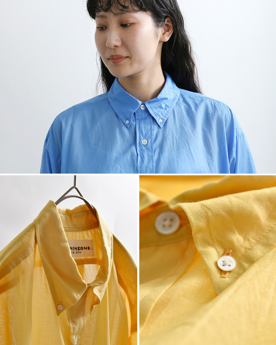 Shinzone（シンゾーン） シアー ダディ シャツ SHEER DADDY SHIRT