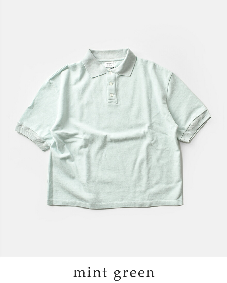 Shinzone 【30%OFF】シンゾーン コットン 鹿の子 半袖 ワイド