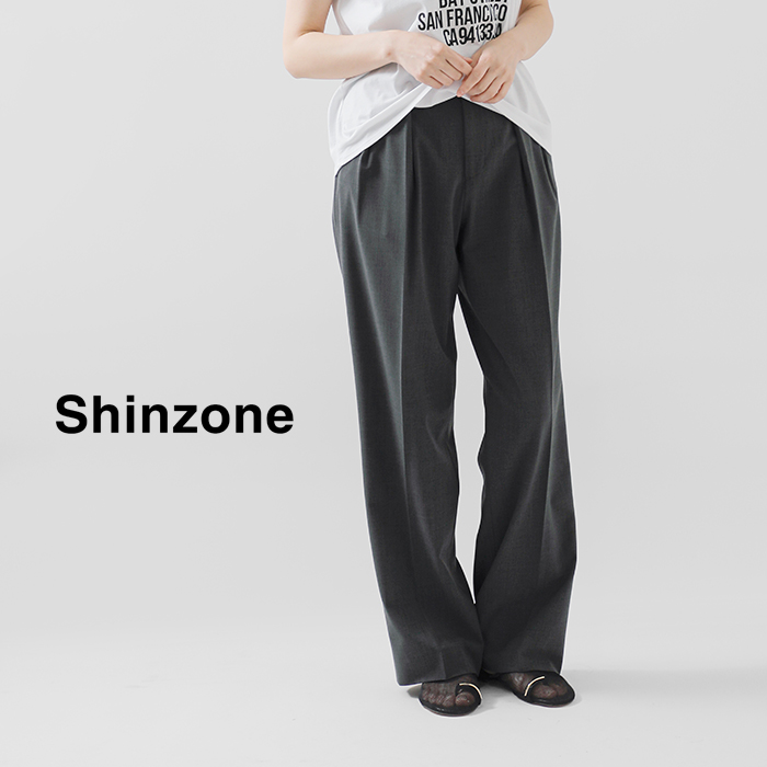 Shinzone シンゾーン ストレッチ トロピカル サマーウール