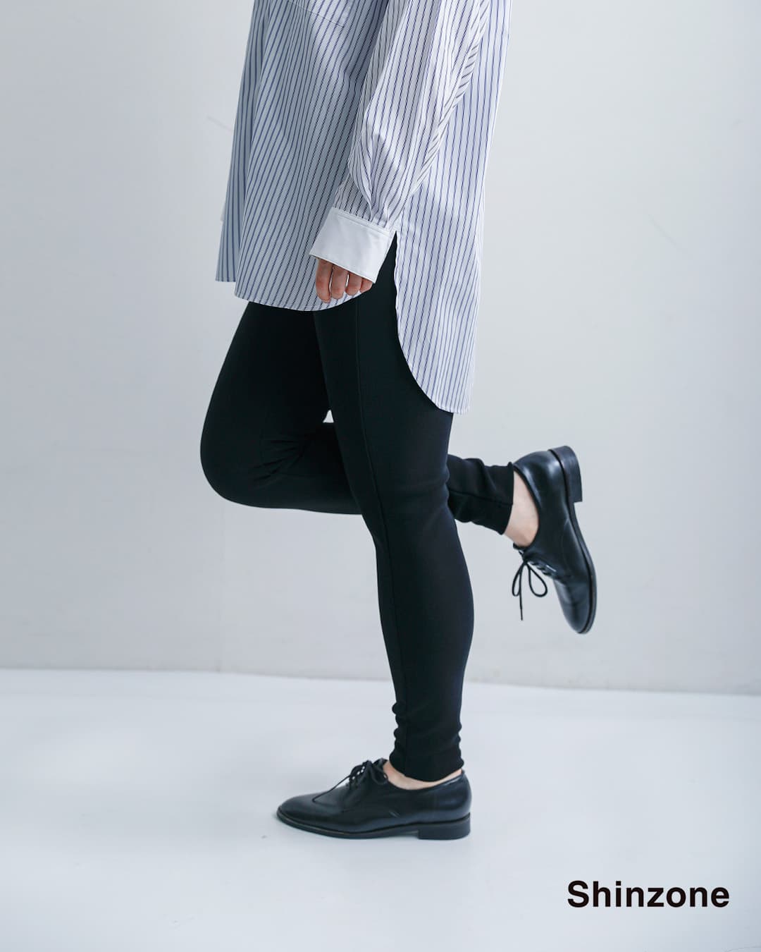 Shinzone（シンゾーン） ニットジョーゼット レギンスパンツ KNIT