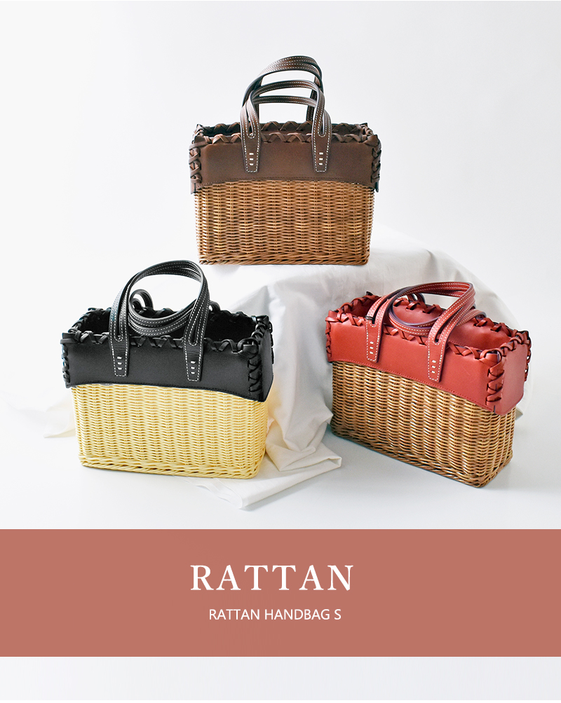 A VACATION(ア ヴァケーション)ラタンハンドバッグS“RATTANS”25ss-a98