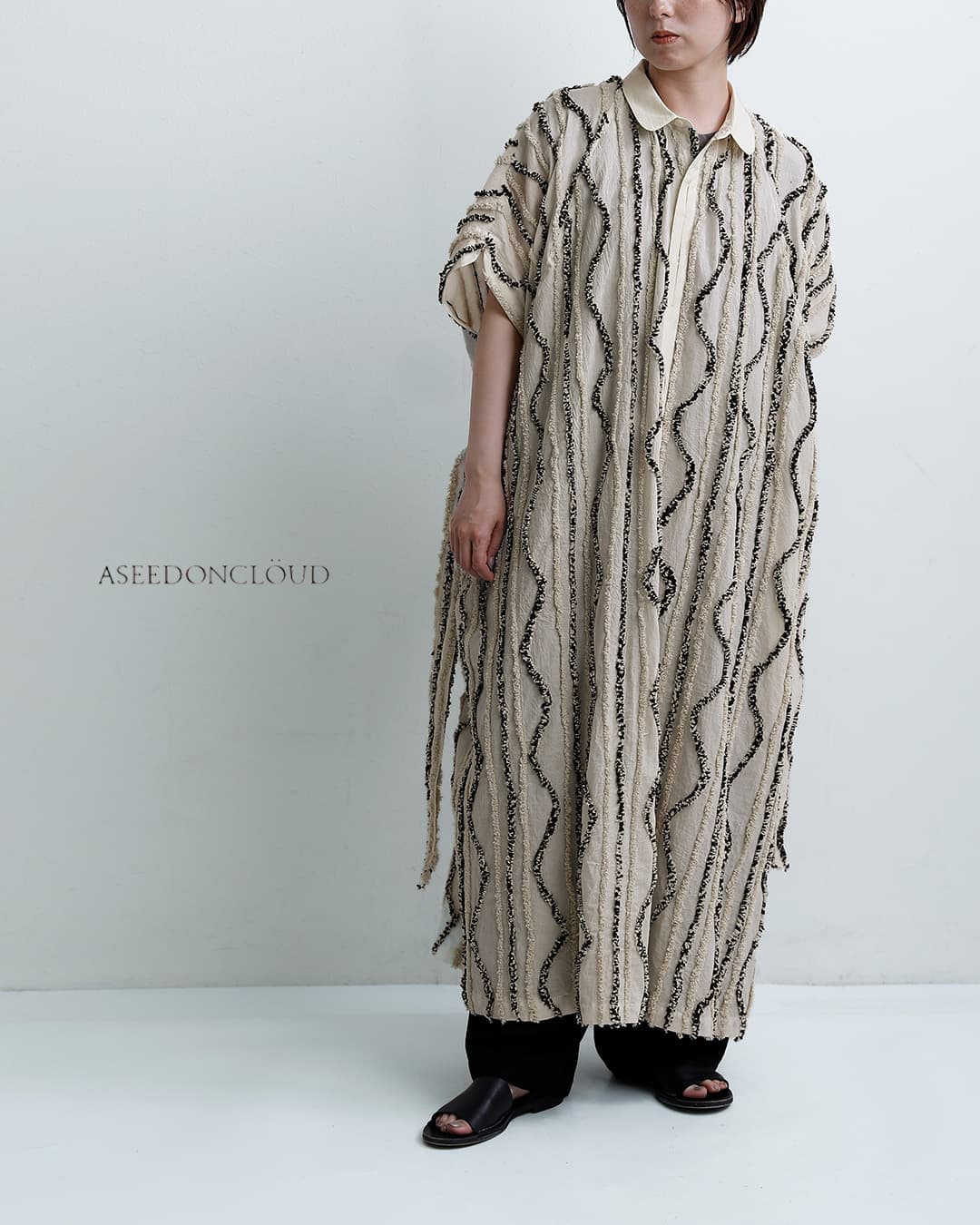 ASEEDONCLOUD（アシードンクラウド） コットン マーケット シャツ