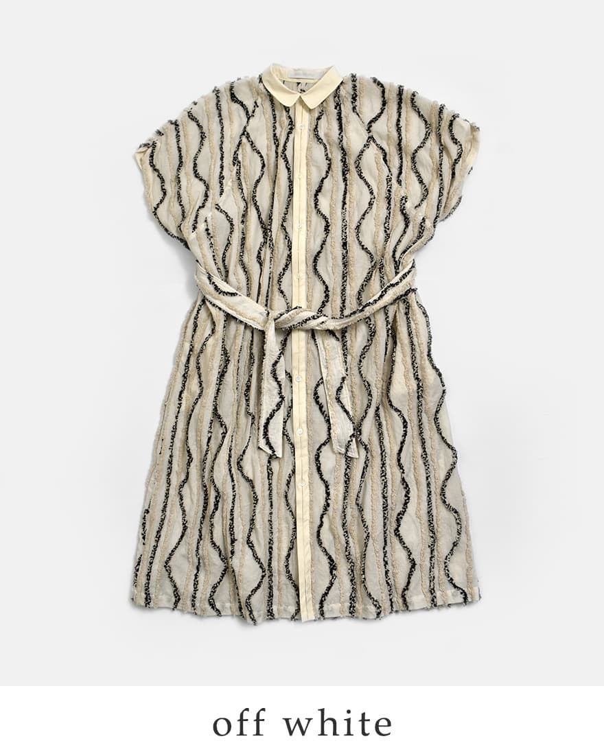 アシードンクラウド ASEEDONCLOUD コットン マーケット シャツコート Market shirt coat 261302 レディース  春夏 2026ss新作の画像