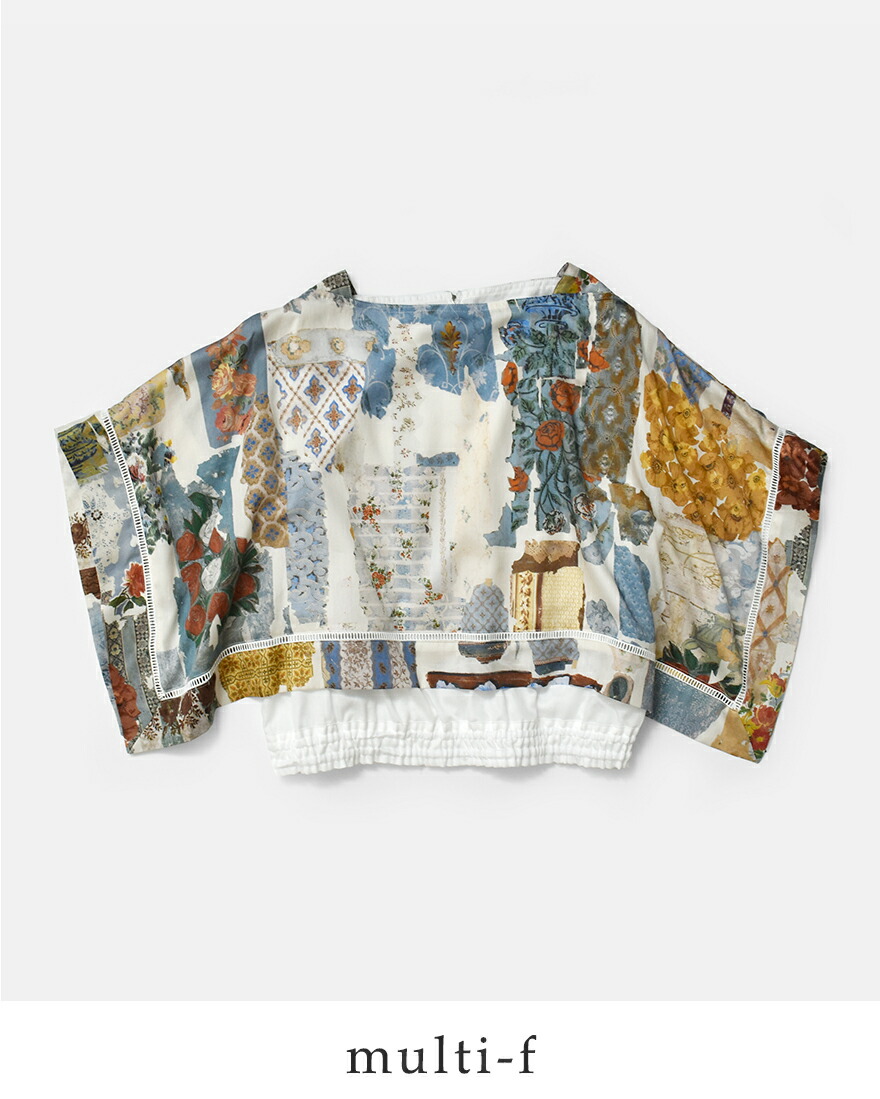 アシードンクラウド ASEEDONCLOUD コットン フロシキ ブラウス Furoshiki Blouse 261609 レディース 春夏 2026ss新作の画像